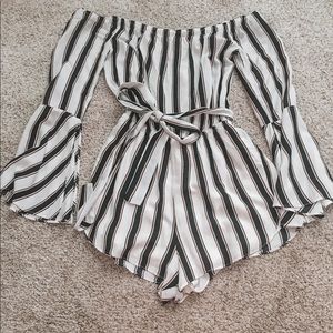 Urban Outfitters Off The Shoulder Romper!!